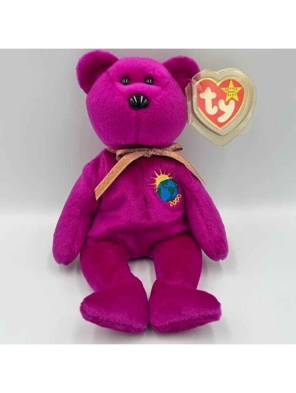 Millenium Misspelled Tag Error Vintage 1999 Ty Beanie Babies MWMTS Tag Protector